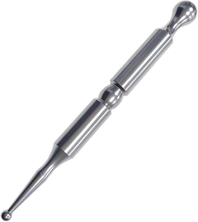 Gdojj Acupuncture Pen, Stainless Steel Acupressure Pen, Trigger Point Massage Tool for Muscle Tension Relief, Manual Reflexology Massage Tool