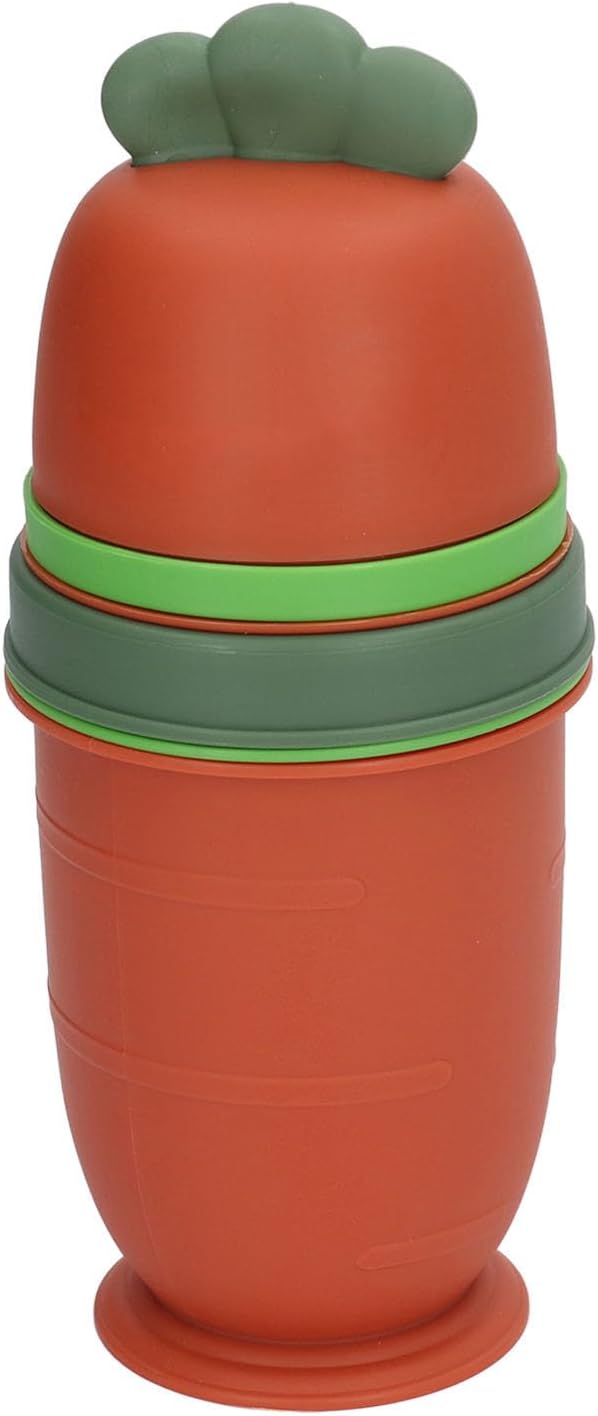 Garosa Toddler Training Cup with Handle, Portable Foldable Potty for Kids Travel Toilet Car Camping Emergency Use, Red