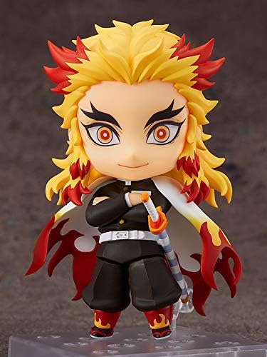 Good Smile Company Demon Slayer: Kimetsu no Yaiba: Kyojuro Rengoku Nendoroid Action Figure
