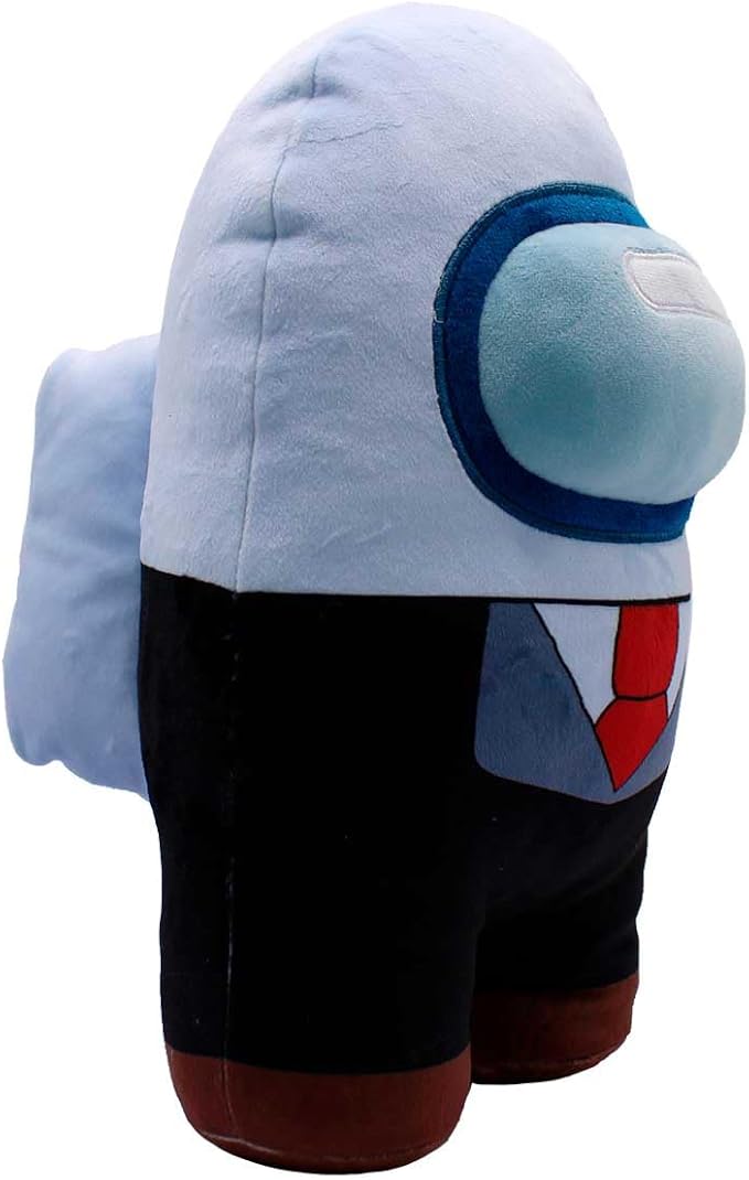 Among Us Mega 12″ Plush White (Tuxedo) – Officially Licensed Oversized Kids & Collector Plush Toy