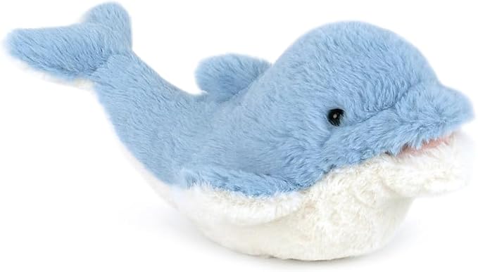 MON AMI Oceanne Dolphin Plush Toy – 11”, Stuffed Animal Dolphin, Soft Cuddly Plushie for Kids, Adorable Toy for Boys and Girls, for Play, Comfort, and Cuddles, Cozy Dolphin Friend