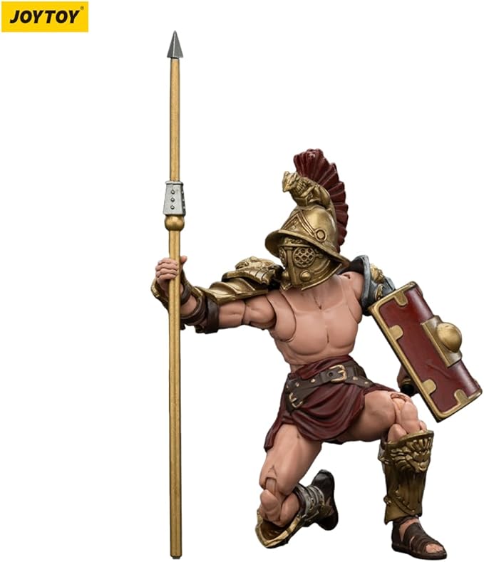 JOYTOY 1/18 Strife Roman Gladiator Thraex Gladiator Collector's Edition Action Figure-4.25in