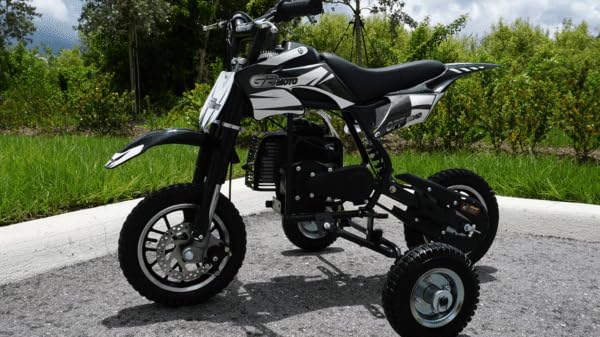 Hardline Products USA Wheels for Tots Training Wheels for FRP DB001 - DB002 & DB003 50cc 2-Stroke Kid Dirt Bike - 1602-UT-FRP-DB001