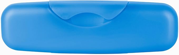 RADIUS Large Tampon Travel Case - Seamless Protective Storage Container, Durable Makeup and Medicine Purse Organizer with Secure Snap Lock (1.25 x 2 x 7.25 IN) - Pack of 1, Case