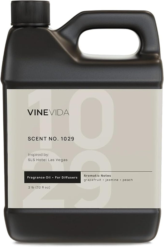 VINEVIDA Scent NO. 1029 Fragrance Oil for Cold Air Diffusers - 32oz (2lbs) - Inspired by: SLS Hotel Las Vegas Hotel Fragrance Diffuser Oil - Hotel Scents for Home - Diffuser Oil