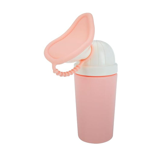 Nuby Travel Potty Urinal for Girls - Leak-Proof Portable Potty for Toilet Training - Toddler Travel Essential