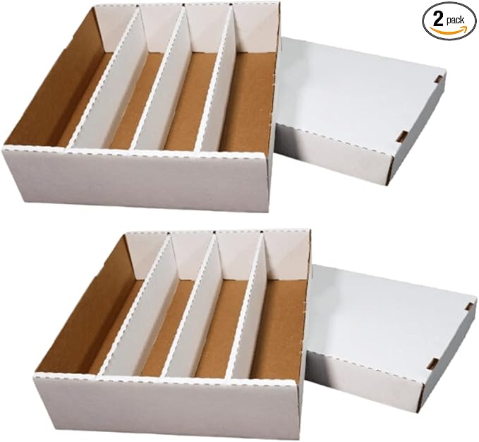 2-Pack • Monster 3200-count • Woodhaven Trading Firm Brand Trading/Gaming Card Storage Box (2)