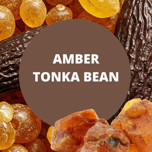 Copper Creek Amber Tonka Bean (Type* Compatible with) Scented Crafting Fragrance Oil for Bath and Body Products, Perfumes and Candles, 1 Oz