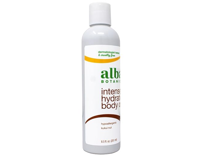 Alba Botanica Hawaiian Body Oil Kukui Nut 8.5 Ounces 2 Pack