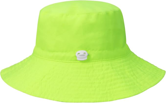 MaxNova Baby Sun Hat Smile Face UPF 50+ Toddler Bucket Hat for Boys Girls 0-7 Years