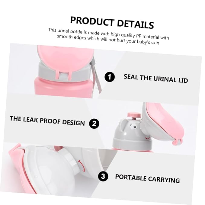 LIFKOME Lightweight Urinal Portable Potty Potty Training for Toddlers Travel Toilet