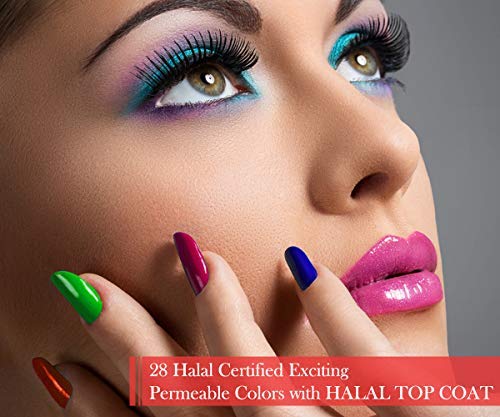 Karma Naturals Certified Halal Nail Polish - Breathable & Water Permeable, Wudu Friendly (Heena)
