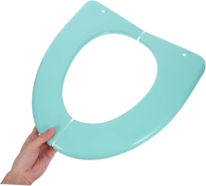1pc Folding Potty Seat Cover for Potty Training Portable Toilet Training Seat Plastic Cushion for Home Travel Use