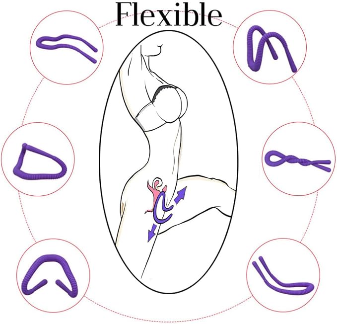 Adjustable Labia Clamps Pussy Spreader, Body Safe Silicone Vagina Expander G-Spot Stimulation Oral Sex Vaginal Lips Hands-Free Spreader, BDSM Flirting Sex Toys for Women Self Check Tools