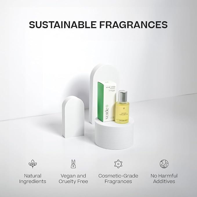 Doctor Aromas Premium Therapeutic Essential Oils Fragrance Scents Bottles Refills – Organic Aroma, Safe for Diffusers, Aromatherapy – Lavender & Bergamot – 1 OZ (Pack of 1, Verde)