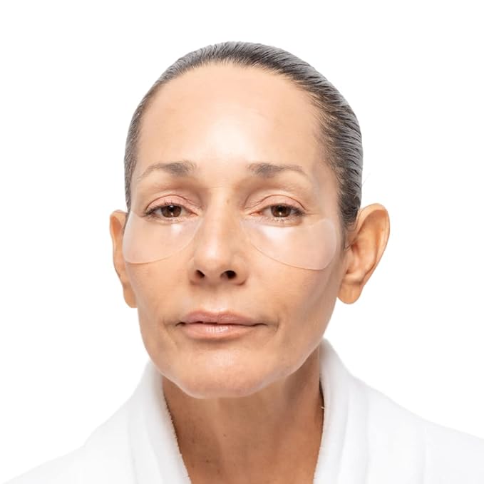 MISS SPA Under Eye Patches Reusable 20 Times, Hydrating Smoothing Under Eye Silicone Pads, Age Defying Medical Grade Silicone Eye Masks, Overnight Under Eye Patches For Wrinkles And Fine Lines