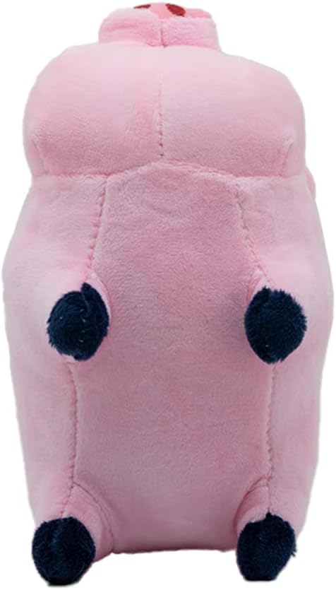 EIKOU Gravity Falls Waddles Pig Mabel Barfing Plushes Dolls Kids Toy 7" （Comes with Pendant）