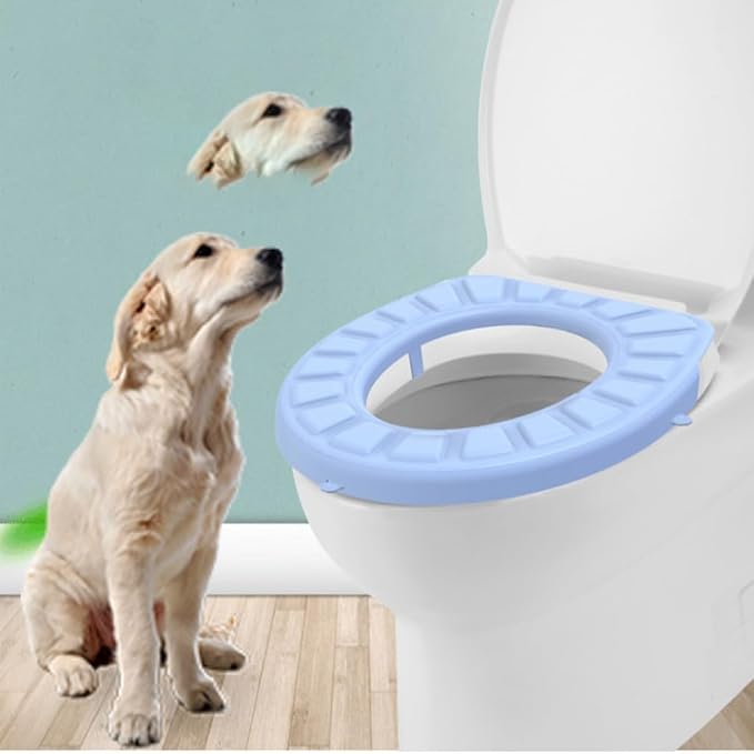Silicone Toilet Seat Cover Decorative Mat Waterproof Thicken Mat Supplies for Home Bathroom Showering Decoration Mat