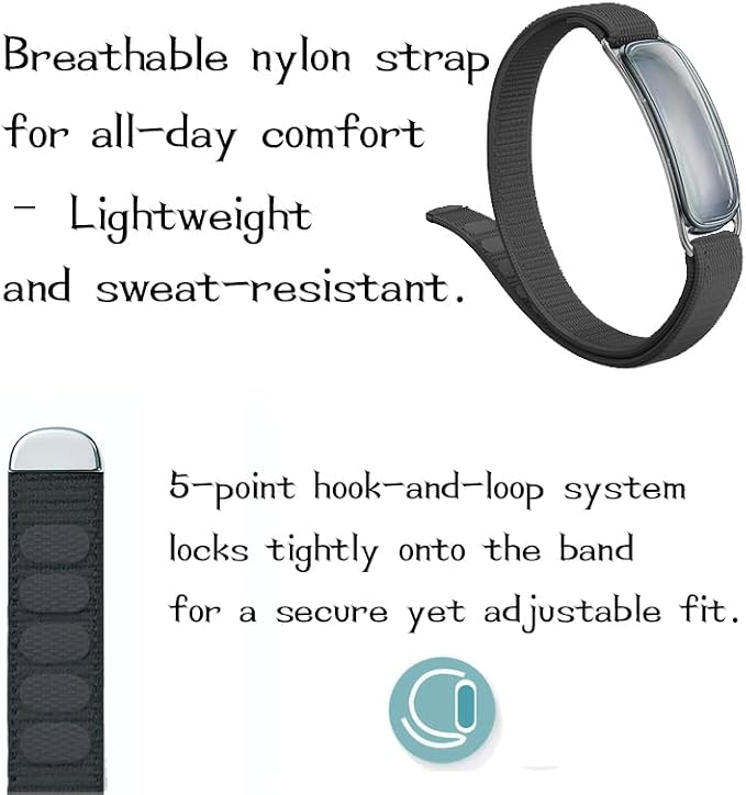 Essential Oil Diffuser Bracelet Black Stainless Locket 20 Pads | Stainless steel locket with iridescent lid. Quick-adjust velcro strap. 20 felt pads. Lightweight daily aromatherapy bracelet.