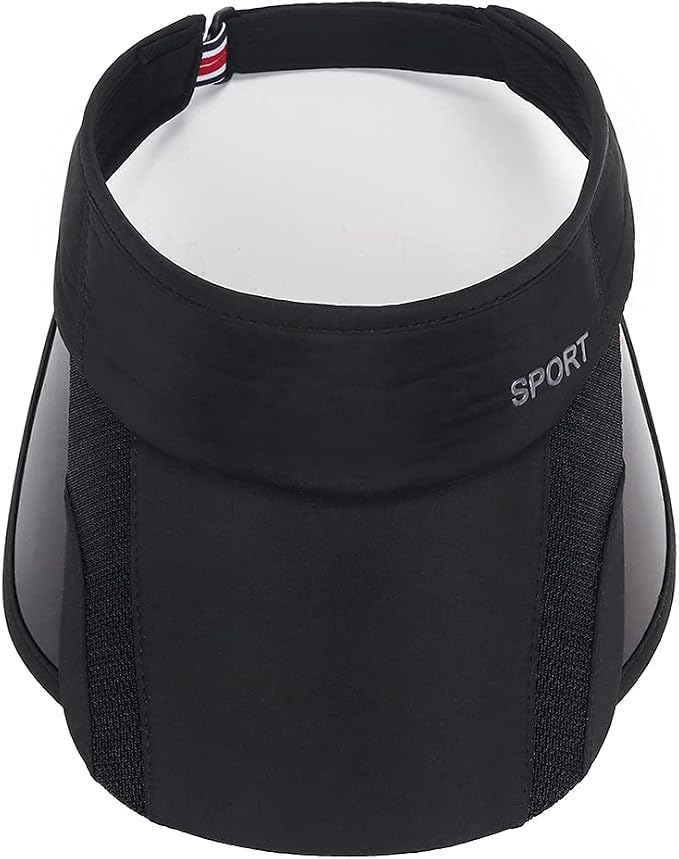 2 Pack Sun Golf Visor Hats for Women, Adjustable Retractable Brim Golf Cap Beach Hats for Women