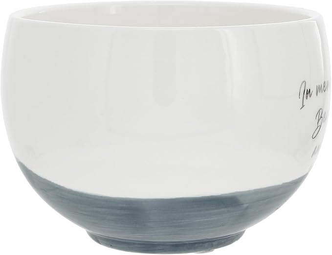 Pavilion Gift Company - in Memory of A Life So Beautifully Lived and A Heart So Deeply Loved - 15oz Soy Wax Single Wick Candle in Ceramic Vessel in Memory Loss of Loved One Remembrance Grief Gift