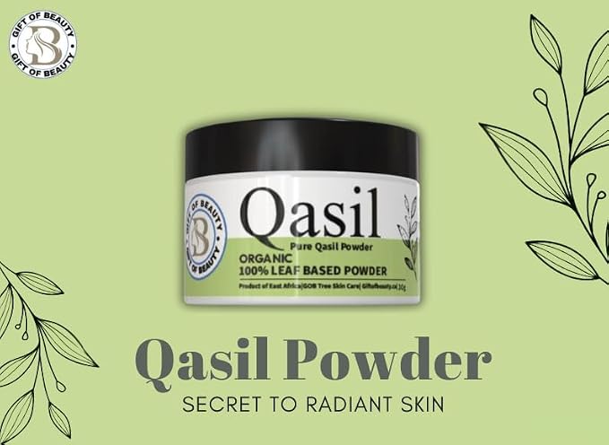 Qasil Powder Organic Qasil Powder for Glowing Skin Qasil Herbal Skin Care Pure Qasil Powder Somali Qasil Powder