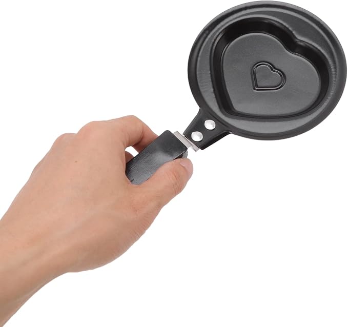 Topyond Mini Nonstick Egg Frying Pan Place Pan Innovative Korean Breakfast | Mini Nonstick Egg Frying Pan Place Pan Innovative Korean Breakfast Pot DIY Mini Egg Pan Breakfast Single Omelette Pan