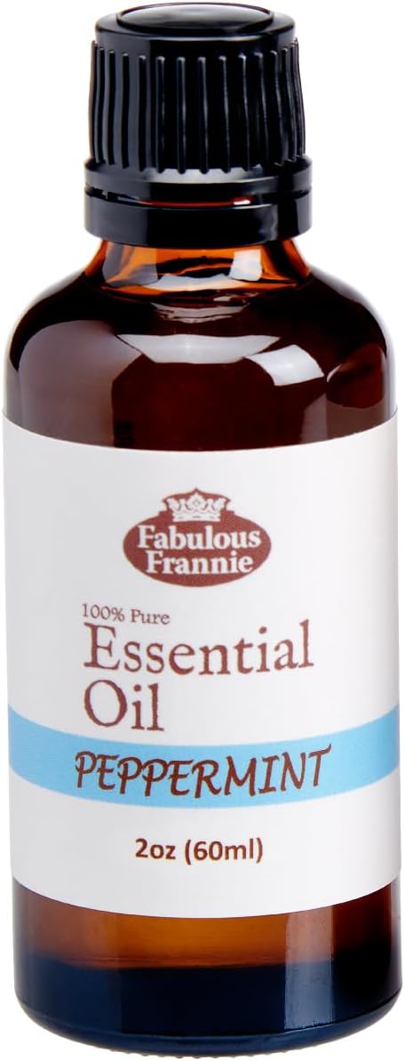 Fabulous Frannie Peppermint Mentha piperita 100% Pure Essential Oil Therapeutic Grade 60 ml (2oz)
