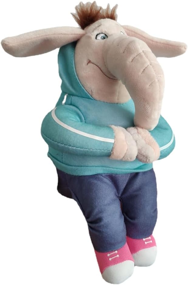 The Movie Meena Elephant 9" Plush New