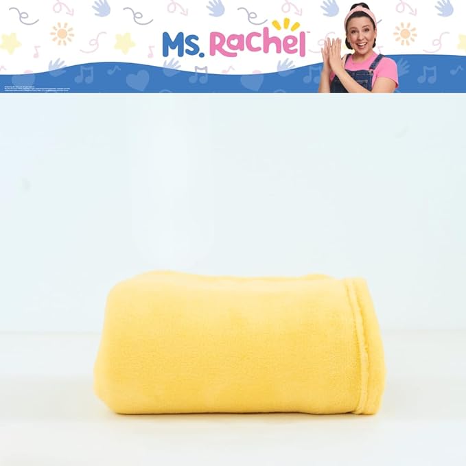 Ms. Rachel Educational Adventures Bedding Super Soft Cozy Throw, 46 in x 60 in, (Officially Licensed Product) by Franco Kids