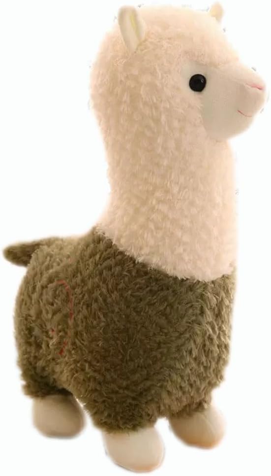 Llama Stuffed Animal Cute Alpaca Plush Toy 17.7 inch for Girls Boys(Alpaca 45cm lvse)