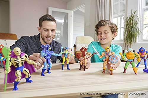 Masters of the Universe Origins Skeletor Action Figure, Battle Character for Storytelling Play and Display, Gift for 6 to 10 Year Olds and Adult Collectors