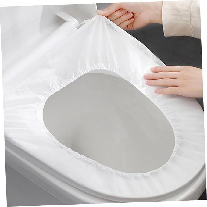 10pcs Disposable Toilet Seat Covers Portable Potty Training Seat for Toddlers Boys and Girls Adults Travel Hotel Public Restroom