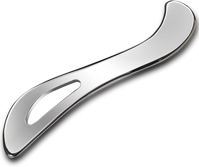 BYYDDIY Non-Magnetic 304Stainless Steel Gua Sha Muscle Scraper Tools,Scraping Massage Tools,Scar Tissue Tool,IASTM Tools,Fascia Scraper,Soft Tissue Massage Tool, Guasha Tool for Body