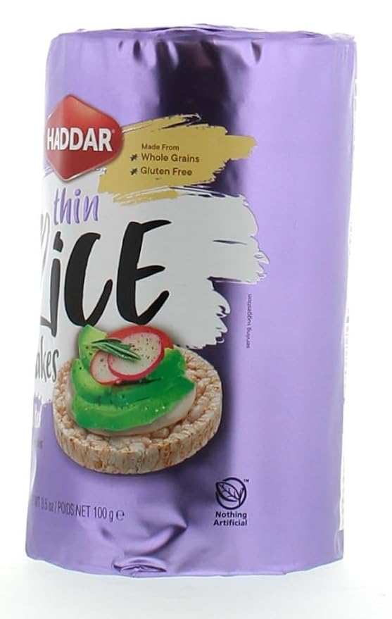 Haddar Multigrain Unsalted Rice cakes, 3.5 Oz