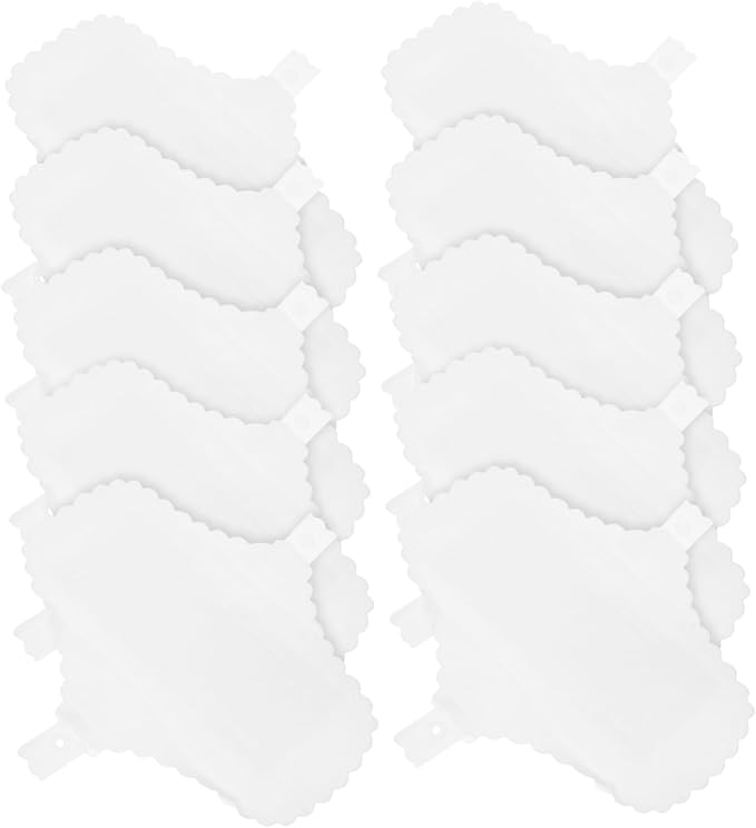 Healifty 10Pcs Cotton Menstrual Panties Liners Reusable Washable Sanitary Pads with Button for Womens Comfort and Leak Protection Skin Friendly Cloth Pads