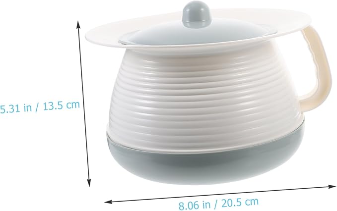 Pp Plastic Urinal Pail Pot Thick Material Drop-Resistant Portable Handle