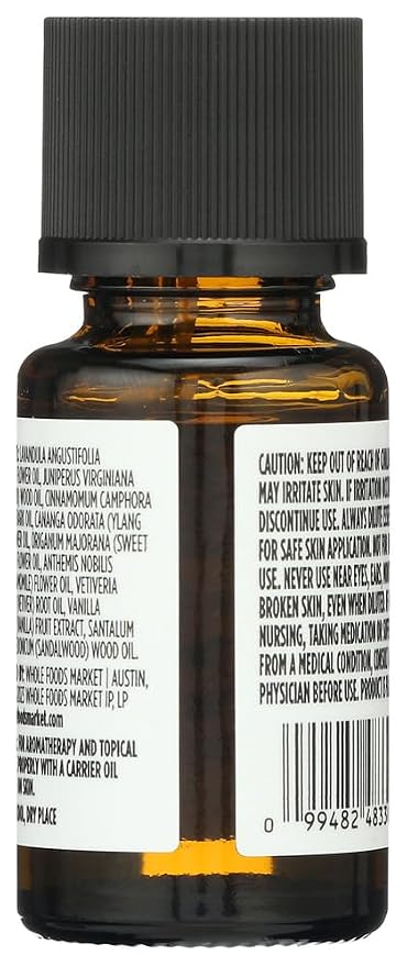 365 by Whole Foods Market, Essential Oil Lavender & Chamomile, 0.5 Fl Oz