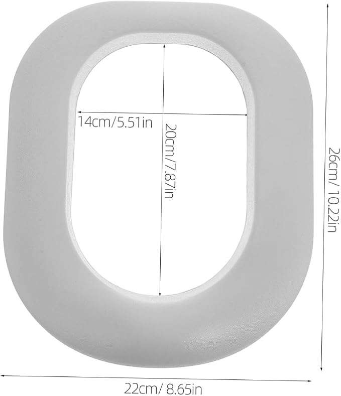 Generic Potty Training Seat Cushion with Non Slip PU Cover for Toilets Easy to Clean and Design for Boys and Versatile Bathroom Accessory