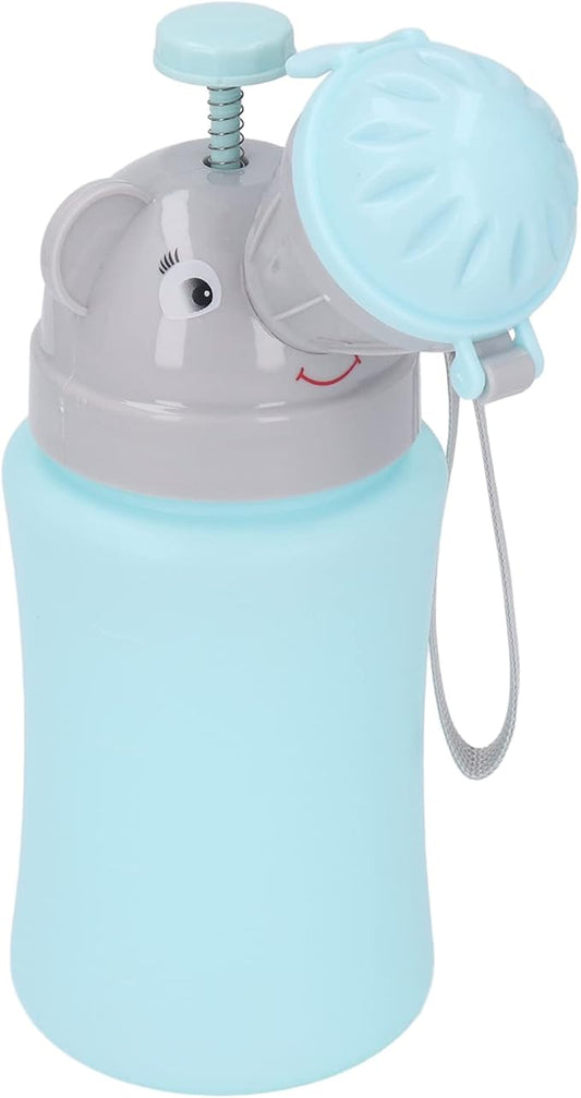 FTVOGUE Portable Potty Emergency Urinal Toilet for Travel and Camping Child Kid Toddler Pee Training Cup (Blue for Boy)