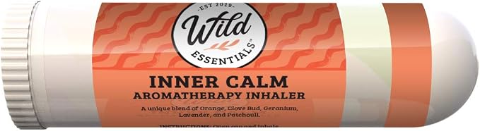 Wild Essentials Relaxation 6 Aromatherapy Nasal Inhaler Multi Pack Made with 100% Natural, Therapeutic Grade Essential Oils to Help Keep You chill and Relaxed