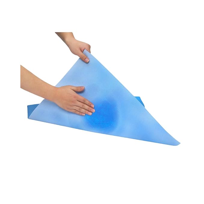 Upgraded 25 Pack Disposable Toilet Mats,Super Absorbent & Non-Slip Pads for Bathroom Floor,U-Shaped Toilet Training Mat for Kids & Adults,Potty Training Rug,Around Toilet Urine Protector 24"x22"