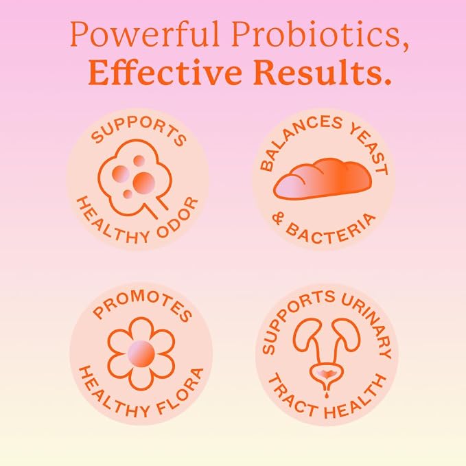 Cheeky Bonsai Balanced Babe - Vaginal Probiotic Gummies for Women, Balanced pH, Healthy Odor, and Flora Support - 5 Billion CFUs - Juicy Strawberry Flavor, 60 Count