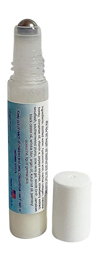 Diva Stuff Under/Upper Under Eye and Above The Lips Wrinkle Treatment, New and Improved Formula, With Manuka Honey, Hyaluronic Acid, Argan Oil, Papaya, Marine Collagen and More
