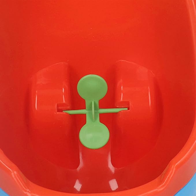 JTLB Frog Potty Training Urinal, Cute Frog Shape Cute Toddler Urinal Potty Training Urinal for Boys with Funny Aiming Target (Blue)