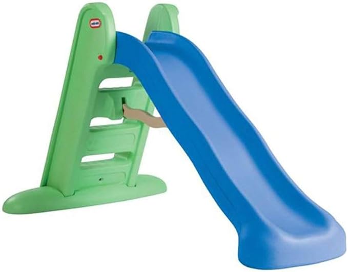 Little Tikes Easy Store Large Slide , Blue/Green