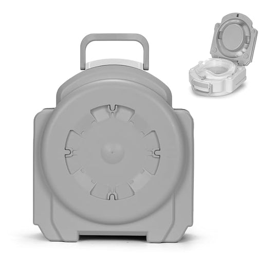 Baby Carry Potty,Portable Potty for Toddler Kids Travel,Toddler Potty Toilet, Carry Baby Potty Toddler Toilet Seat for Camping Park Outdoor,Children Car Potty (Gray)