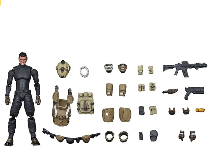 JOYTOY Action Figure 1/25 Battle of The Stars Fear XS-02 Assault Type-Pilot Collection Models Birthday Gifts