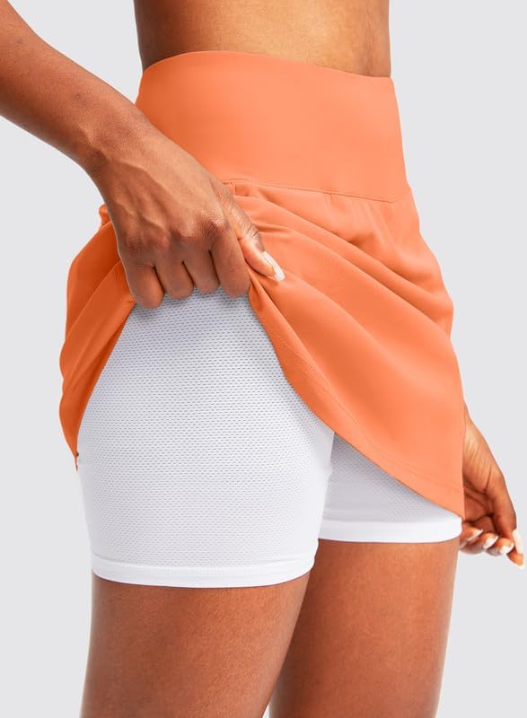 G Gradual Golf Skorts Skirts for Women with 5 Pockets Women's High Waisted Lightweight Athletic Skirt for Tennis Running