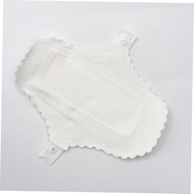 3pcs Washable Sanitary Pads Reusable Cloth Panty Liners Soft Leakproof Design for Women Travel Use